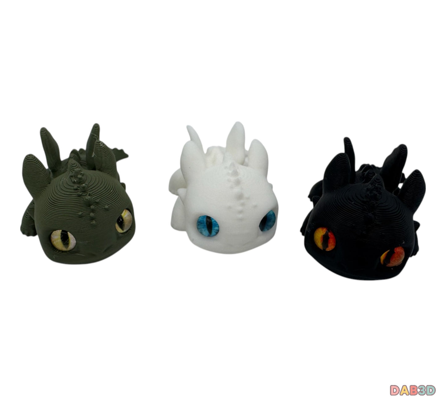 Night and Light Fury Dragons