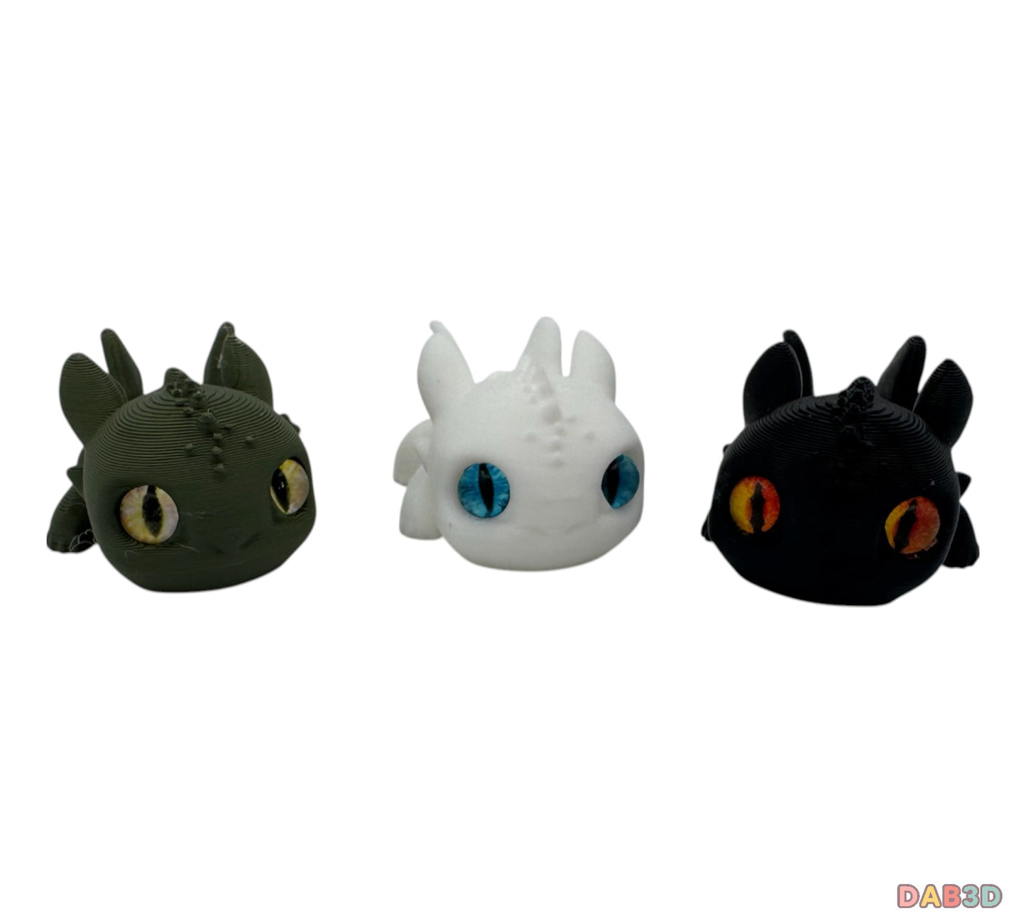 Night and Light Fury Dragons